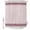 Red, variant on Brown Striped Shower Curtains for Bathroom, Country Abstract Horizontal Stripes Linen Waterproof Fabric Shower Curtain, Decorative Bathroom Curtain for Bathtub, 72"x72", No Hooks Included