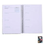 Planner Date Calendar Spirals Notebook Pocket Personal Organizer Appointment Dating Travel