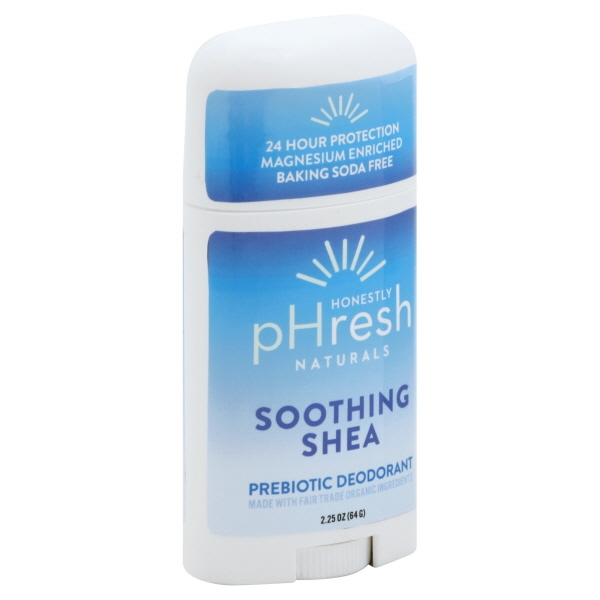 Honestly pHresh Prebiotic Natural Deodorant Stick Soothing Shea 2.