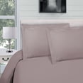 thumbnail image 1 of Infinity Microfiber Wrinkle-Resistant Duvet Cover and Embroidered Pillow Sham Set Grey / Twin/Twin XL, 1 of 1
