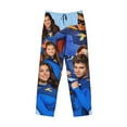 thumbnail image 3 of Mens Pajama Pants Ultra Soft Comfy Lounge Sleep Pants Print Loose Casual Bottoms Loungewear, 3 of 8