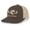 Brown/Khaki, variant on Hunting Hat Deer Hunting Fishing Duck Hunting Mesh Back Embroidered Trucker Hat, Camo/Orange