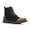 Blue Taupe, variant on Wright MPX808583A Men's 7-Eyelets Classic Dress Boots with Zipper Closure, in Mocha, Men's Size 6.5
