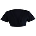 thumbnail image 1 of Cardigan Boléro pour Femmes Manches Courtes Ouvert Été Grande Taille Décontracté pour Robes, 1 of 7