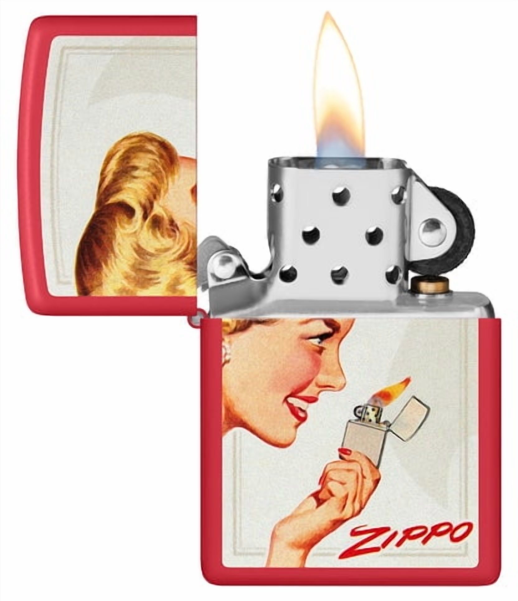 Zippo Lighter - Customized Engraved Message /218 Zippo Couple Set Girl/Guy 46295