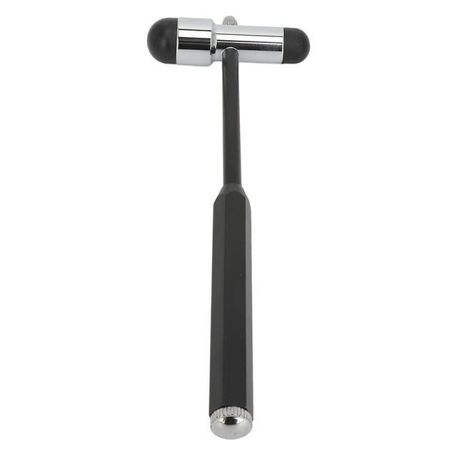Neurological Hammer, Fine Workmanship Comfortable Grip Medical Hammer Easy To Use for Doctor for Clinic Black