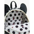 thumbnail image 3 of Disney Loungefly Minnie Mouse Rocks the Dots Black & Red Polka Dot Mini Backpack, 3 of 3