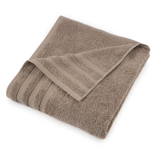 Martex Egyptian Cotton Luxury Bath Towel, Khaki, 30"x54"