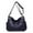 S_Dark Blue, variant on Ovzne Large Crossbody Bags Soft Leather Shoulder Bag Ladies Shoulder Handbags Purse and Wallet Set for Women Totes Hobo Purses, Large Capacity Soft Leather Bag Gray