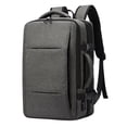 thumbnail image 1 of TFixol Expandable Business Travel Backpack in Dark Grey - 22L to 37L Capacity with Multiple Pockets for Organization, Ideal for Commuting, Trips, and Outdoor Activities., 1 of 6