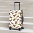 thumbnail image 2 of Lsque Cute Sloth Printed Luggage Cover, Travel Luggage Protector,Scratch and Dirt Resistant, Fits 18-32 Inch Luggage - Medium, 2 of 9