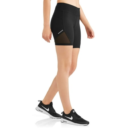 Women's Active 7 Mesh Insert Reflective Bike Short