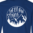 thumbnail image 4 of Inktastic Yellowstone National Park- Mountains Long Sleeve Youth T-Shirt, 4 of 5