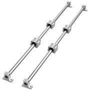 BENTISM 2PCS SFC16 1000mm Linear Guide 4 PCS SC16 Bearing Block 4 PCS Rail Support