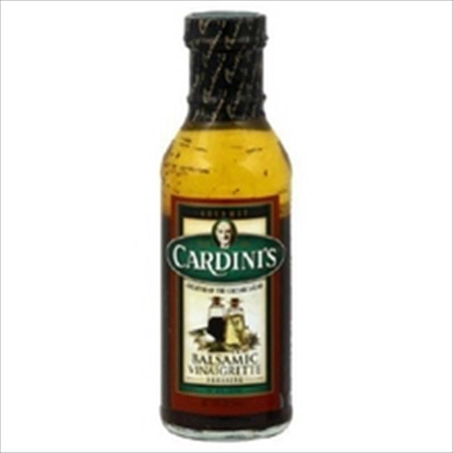 Cardini's Balsamic Vinaigrette Dressing 12 fl. oz. Glass Bottle