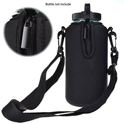 water bottle sleeve, protable neoprene insulated water bottle cooler cooler carrier cover sleeve tote bag pouch holder... by