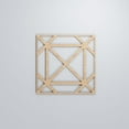 thumbnail image 5 of Ekena Millwork 11 3/8"W x 11 3/8"H x 1/4"T Small Buxton Decorative Fretwork Wood Wall Panels, Alder, 5 of 15