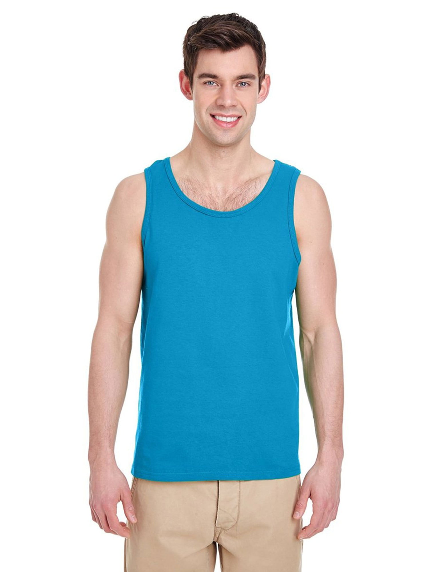 Gildan mens Heavy Cotton Tank Top, Pack of 12 - Walmart.com