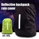 thumbnail image 2 of Cubierta impermeable para la lluvia para mochila, funda reflectante antipolvo para ciclismo al aire libre, senderismo, Camping, viajes, caminata nocturna, 2 of 8