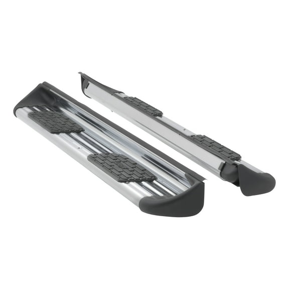 LUVERNE 480923 Polished Stainless Steel Side Entry Steps Truck Running Boards, Select Ford F-150 Super Crew Fits select: 2009-2014 FORD F150