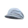 thumbnail image 3 of Gorra de mujer Yuyangstore Sombrero de pescador Algodón Azul claro, 3 of 8