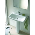 thumbnail image 2 of Duravit 231960-1Hole Durastyle 23-5/8" Rectangular Ceramic Wall Mounted Bathroom Sink -, 2 of 2