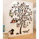 thumbnail image 4 of 3D Tree Wall Stickers - Family Tree Wall Decor Black Trunk Family Tree Picture Frame DIY Photo Frame Wall Decals Family Tree (Black, Small), 4 of 4
