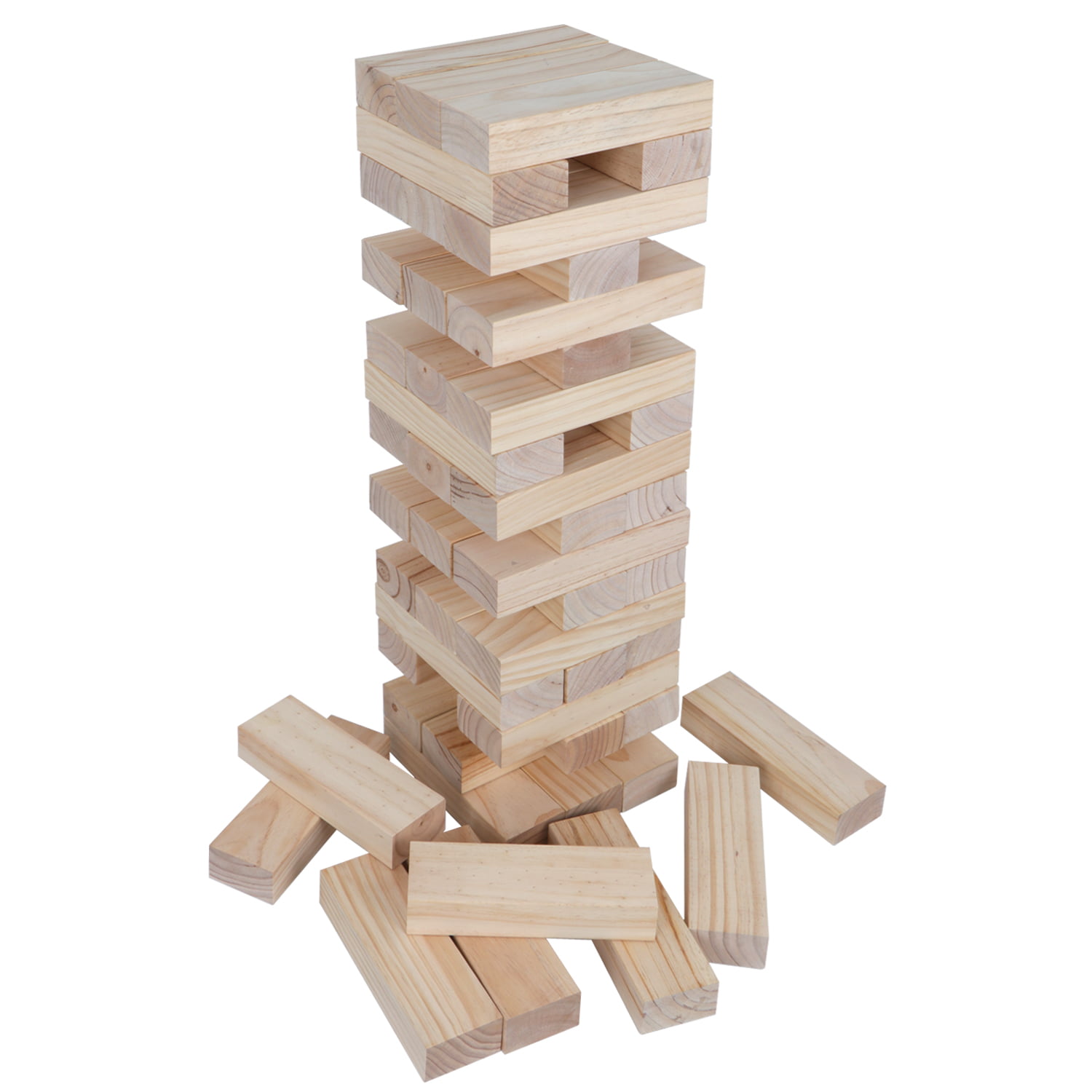 Wood Giant Toppling Tumble Tower Indoor Outdoor Party Game Toy No Print Version 