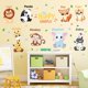 thumbnail image 2 of Un lot de Stickers Muraux animaux mignons Autocollants Muraux décoration murale pour Chambre Salon bureau cuisine JAMW Sencillez, 2 of 5