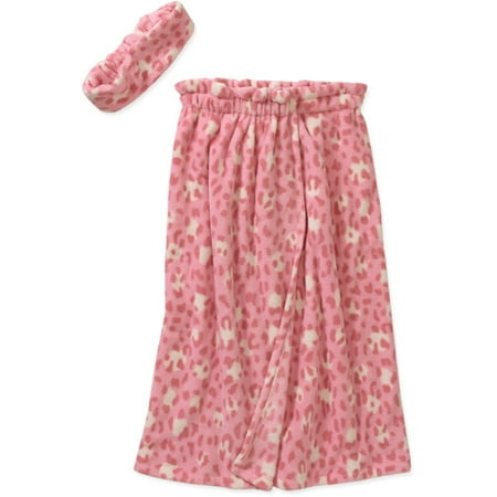 Df By Dearfoams Women's Cozy Shower Wrap