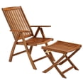 thumbnail image 4 of Teak Foot Stool - 20" W x 18-1/2" x 19-1/2", 4 of 4