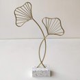 thumbnail image 1 of Decorative Metal Hollow Ginkgo Leaves - Nordic Style, 1 of 3