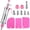 Light Red, variant on Cake Decorating Kit Diy With Frosting Machine Six Interchangeable Piping Tips