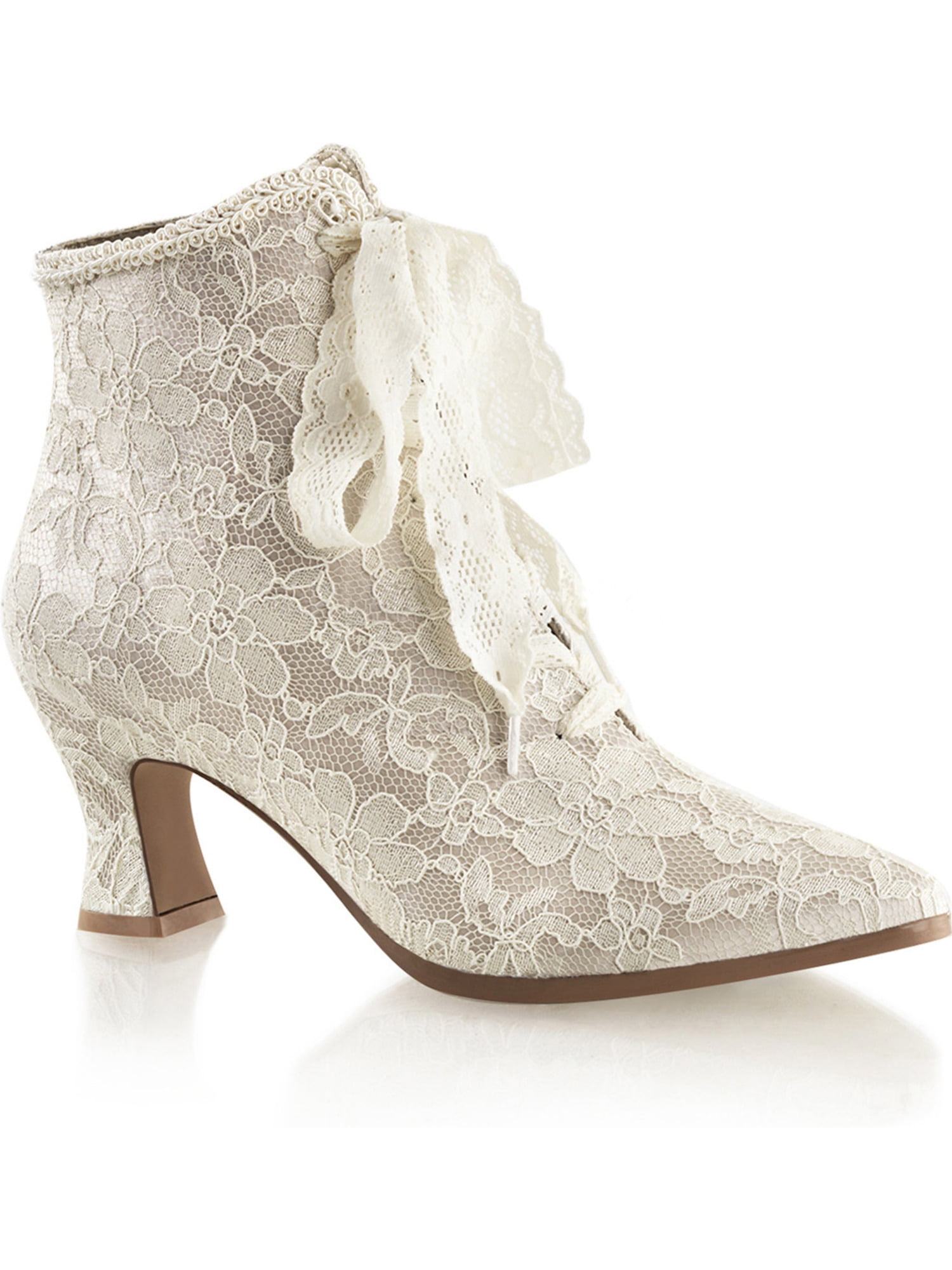 lace wedding boots