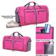 thumbnail image 5 of Bolsa de viaje Woogwin, grande, impermeable, 100 L, rosa, 5 of 6