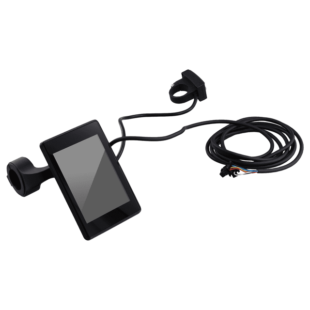 X1 Electric Bicycle LCD Display Multifunctional Riding Color Screen Control Panel for 22.2mm Handlebar,1 * electric bicycles Display,Black