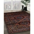 thumbnail image 2 of Ahgly Company Indoor Square Traditional Reddish Brown Persian Area Rugs, 7' Square, 2 of 6