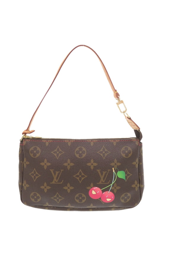 Pre-Owned Louis Vuitton x Takashi Murakami Pochette Accessoires Monogram... (Good)