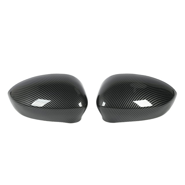 Rearview Mirror Cover, Door Side Wing Mirror Housing Protector Replacement for 500 2007 to 2020, Car Rearview Guard, 2PCS