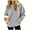 Gray, variant on Tdoqot Womens Sweatshirts with Pockets- Long Sleeve Loose Fit Casual Crewneck Fall Trendy Pullover Tops Gray