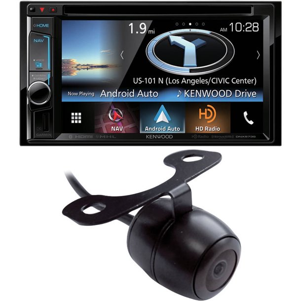 Kenwood DNX573S 6.2" DoubleDIN InDash Navigation DVD Receiver and