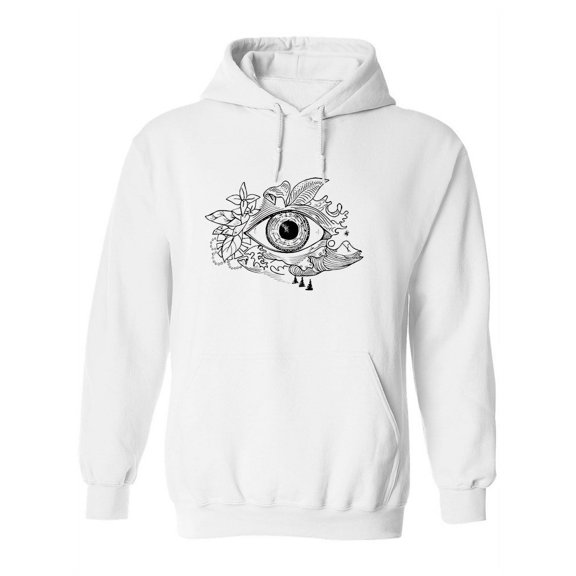 Eye Landscape Hoodie Women -Image by Shutterstock, Female Large