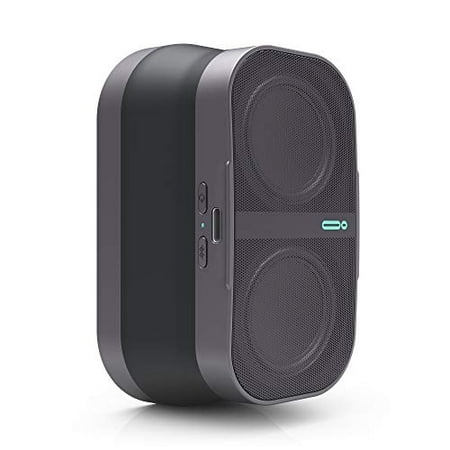 POWPMG6GRP POW Mo Expandable Wireless Speaker + Universal Click Mount & Wallet, Compatible with iPhone & Android Devices,