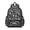 Moth and Skeleton, variant on Moth and Skeleton Gothic Pattern Backpack for School, Cute School Bag with Adjustable Shoulder Straps and Padded Back, 13.4"x11"x4.7"