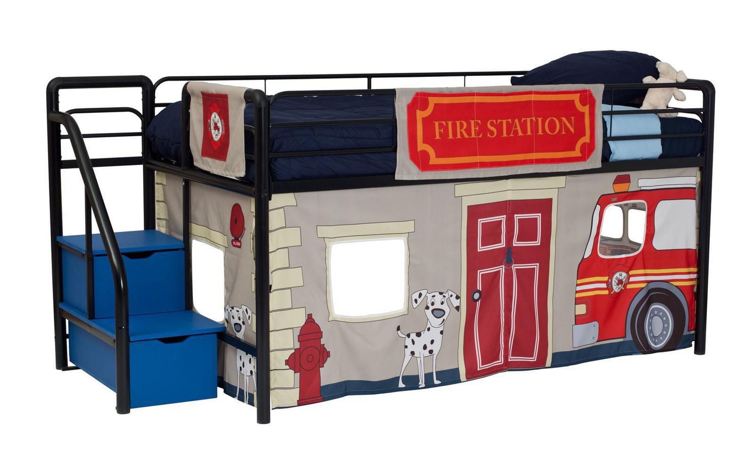 Ensemble de Rideaux de lit mezzanine pour enfants