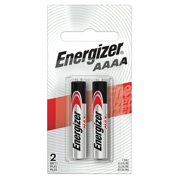 Energizer Max Alkaline AAAA Batteries 2 Pack