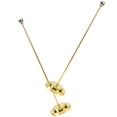 thumbnail image 3 of Tabletop Flag Stand Metal Golden for Festivals 2Pcs 13X2.75X0.79In, 3 of 7