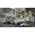 thumbnail image 5 of ACME Vendome California King Size Antique Faux Leather Bed Frame, Antique Pearl, 5 of 6