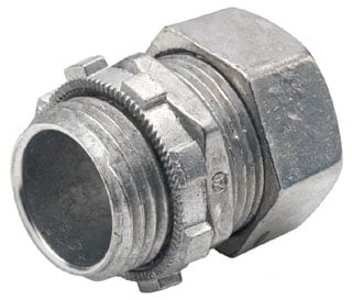 Bridgeport 250-Dc2 Emt / Rigid Compression Connector; 1/2 In, Pack of ...