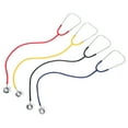 1 Set 4pcs Double Side Stethoscope Single Hose Stethoscope Medical